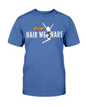 Load image into Gallery viewer, Adult Unisex S-5XL Hair We Share Logo T-Shirt - multiple colors