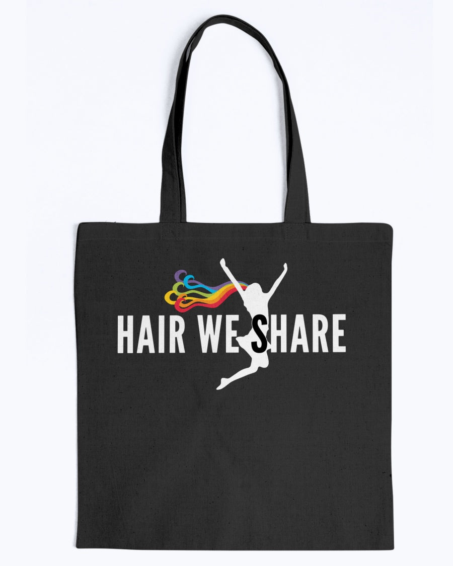 Hair We Share logo BAGedge Canvas Promo Tote multiple colors