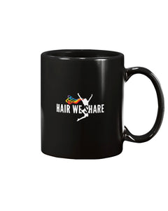 Hair We Share Logo 11oz Mug