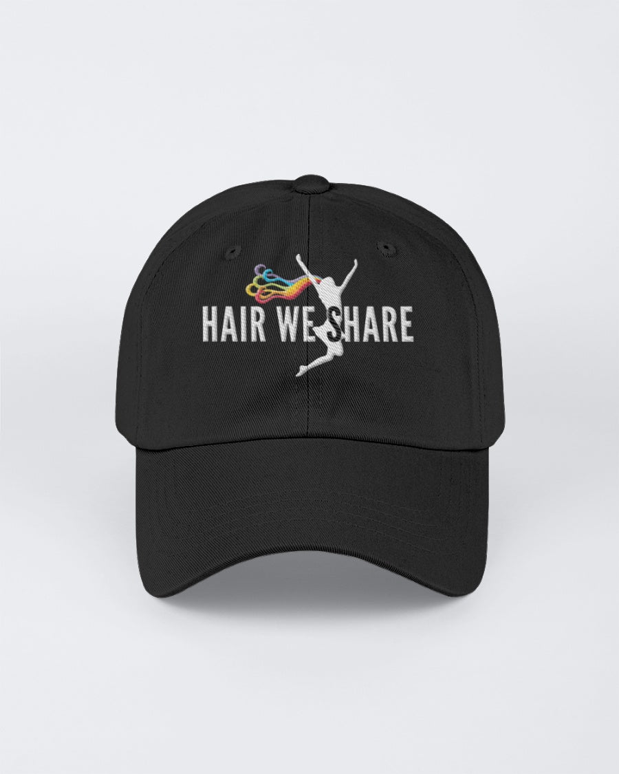 Hair We Share Logo Embroidered Cap