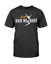 Load image into Gallery viewer, Adult Unisex S-5XL Hair We Share Logo T-Shirt - multiple colors
