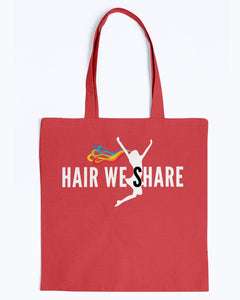 Hair We Share logo BAGedge Canvas Promo Tote multiple colors